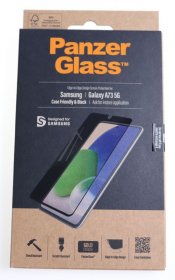 Panzerglass Display Protective Plastic Film - Displayschutzglas Fur Samsung Galaxy A73 5g Case Friendly Black Ab