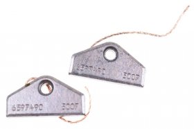 Compatible Carbon Brush - Carbon Brushes Eco 2 Pieces Alternative For Miele 04490382