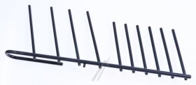 Accessories Basket - C00630899 488000630899 Right Short Flap Dark Gray Iec [Whirlpool Indesit]