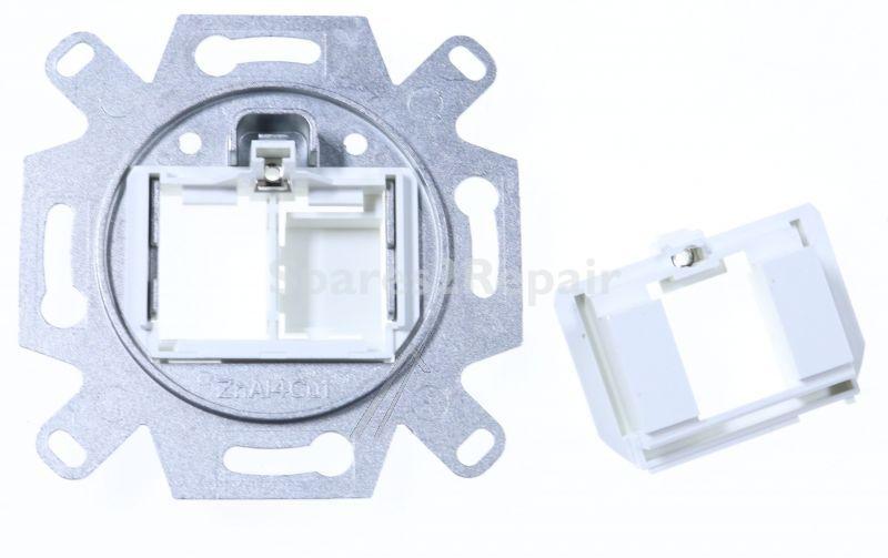 Rutenbeck Frame Outlet - Montageadapter, 1- Oder 2-fach, Unterputz, Fur Keystone Module