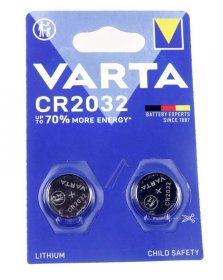 Varta Button Cell Battery - Cr2032 06032 101 402 3v-230mah Lithium Button Cell Battery 20x3 2mm 2 In Pack