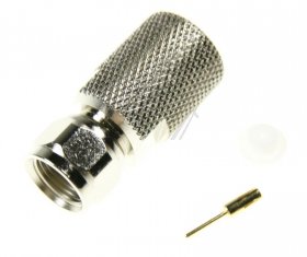 Wisi F-plug - Dv 54 F-stecker, 1 Piece, For Mk 15