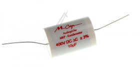 Mundorf Foil Capacitor - 10uf-400v Audio Filmcap. Axial 85° 26x39mm