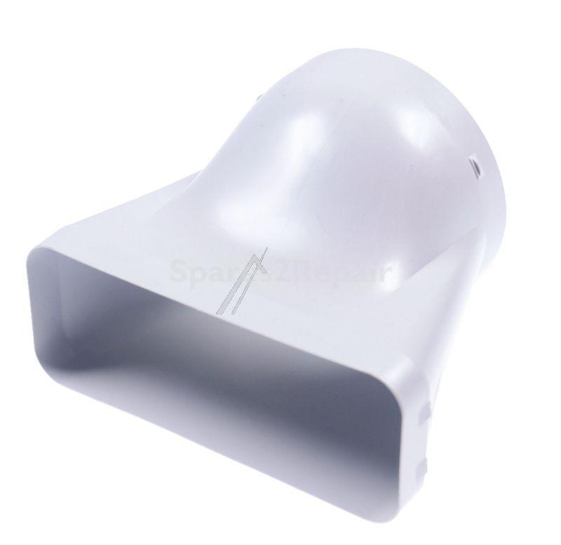 Naber Extractor Hose - P-est 150 P-est 150 Finish, Connector, Light Gray - Compair Prime Flow