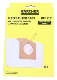 Karcher Vacuum Cleaner Bags - 2 863-325 0 Filterbeutel Vlies