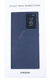Samsung Leather Bag Gsm - Ef-zs928cbegww Samsung Smart View Wallet Case For Galaxy S24 Ultra Black