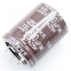 Nippon Chemi Con 200v Radial Electrolytic 105 D - 680uf-200v Ekmr201vsn681mq30s Elco Radial 105° Snap-in 25 4x30mm