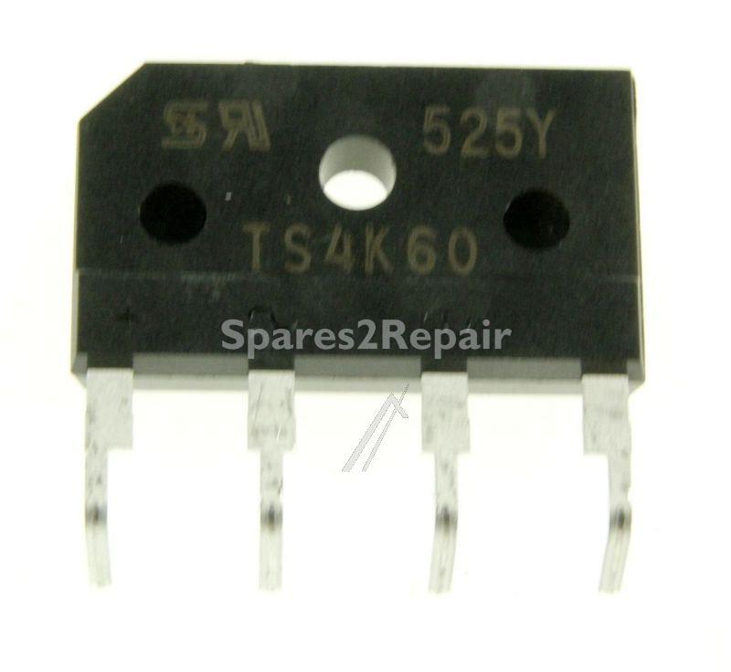 Grundig Diode - 303600r-1 C00928662 Dio Brd Ts4k60-05 X0 4a 420v Kbj