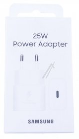Samsung Charger For Mobile Phone - Ep-t2510nwegeu Usb-c Charger Fast Charging Adapter 25w White