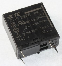 Te Connectivity Schrack Pcb Relay To 12v - 9vdc 10a-250vac Sdt-s-109dmr Pcb Relay 1 Contact