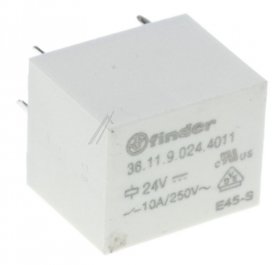 Finder Pcb Relay To 24v - 24vdc 10a-250vac Relais Finder