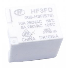Hongfa Pcb Relay To 12v - 9vdc 10a-250vac Hf3fd-009-h3f Relay 1 Turnkey
