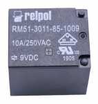 Relpol Pcb Relay To 12v - 9vdc 10a-250vac Relais, 1 Wechsler