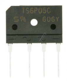 Taiwan Semiconductor Bridge Rectifier - 600v-6a Ts6p05g Bridge Rectifier