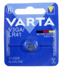 Varta 1.50v Button Cell Battery - V3ga-lr41 Alcaline Special Blister 1