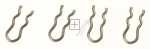 Interlocking Hook - 00614614 Splint Pin [Bosch Siemens]