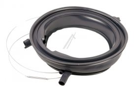 Door Seal Washing Machine - 20007165 Boot Gasket Anthr with Lighting Nozzle Grease Resistant 20002776 [Bosch Siemens]