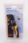 Logilink Pliers - Wz0060 Crimpzange Fur Cat5-cat6-cat6a-cat7 Und Pass Through Stecker