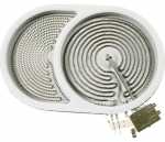 Double Circuit Radiation Heate - 10 57411 652 140057372017 Radiant Heater Double Oval [Electrolux Aeg]