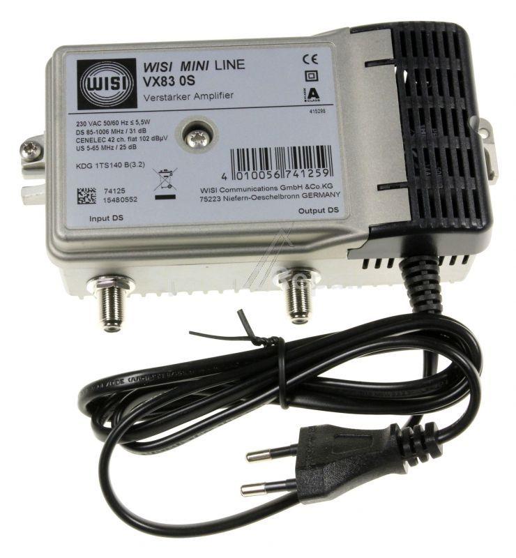 Wisi Indoor Amplifier - Vx 83 0s 76747 Hausanschlussverstarker 31db 1ghz Nach Kdg 1ts140
