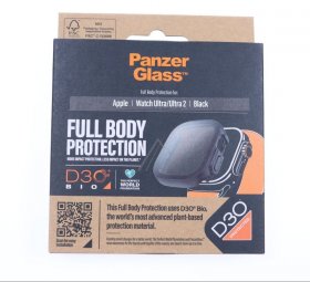 Panzerglass Display Protective Plastic Film - 3691 Panzerglass Screen Protector Full Body With D3o Apple Watch Ultra 49mm Black