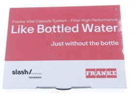 Franke Water Filter - 112 0607 498 Vital Capsule Filter 500l High Perf 3pc