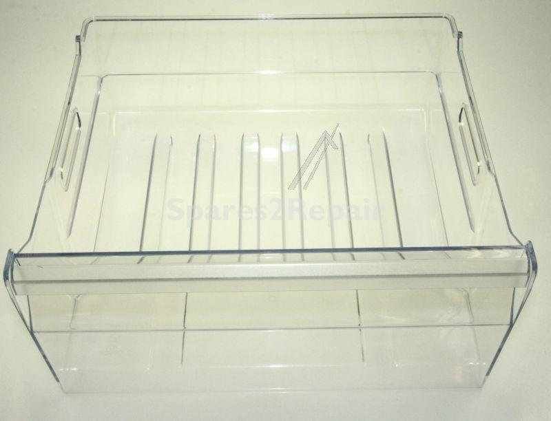 Freezer Drawer - C00323394 480132101141 Drawer Upper blue Transparent [Whirlpool Indesit]