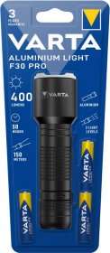 Varta Torch - F30 Pro 17608 101 421 Aluminum Lamp 2aaa With Battery
