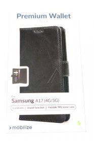 Mobilize Leather Bag Gsm - 81287 Mobilize Premium Gelly Wallet Book Case Samsung Galaxy A17 (4g-5g) Black