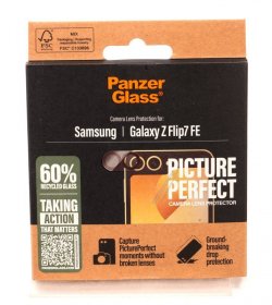 Panzerglass Display Protective Film - Pg94511 Panzerglass Pictureperfect Camera Lens Protector Samsung Galaxy Z Flip7 Fe