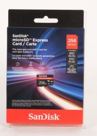 Sandisk Memorycard - Sdsqxfn-256g-gn4nn Microsd Express 256gb Switch 2 Certified