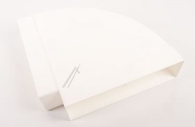 Naber Bent Hose - T-rbh 1 125 4021043 Wide-channel Pipe Elbow Horizontal 90° White 218x55mm