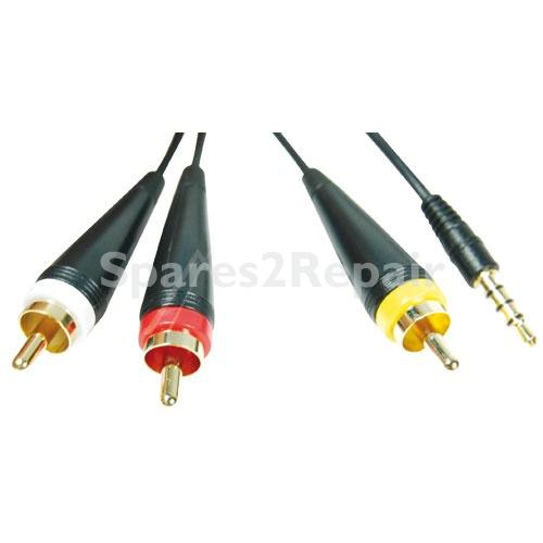 Samsung Audio-video connector - Aatcx10cbe Gh39-01024a Cbf Interface-av Cable(aatcx10 sgh-g810