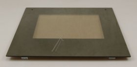 Oven outer Door - 140068480049 Front Glass Inox 592x306mm [Electrolux Aeg]