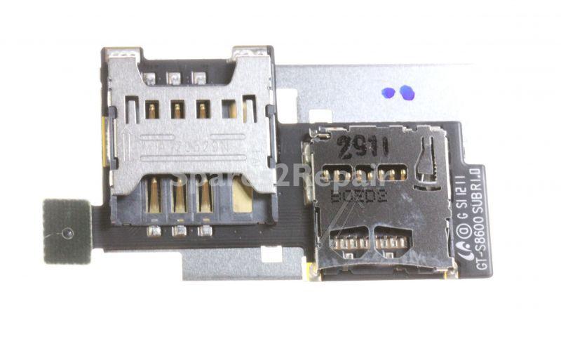 Samsung Sim Card Reader Internal - Assembly Etc-sim+sd Socket Fpcb