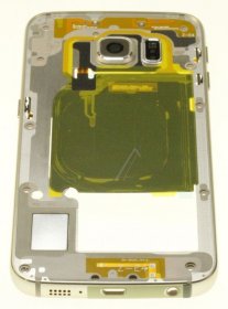 Samsung Middle Cover - Frame - Gold - Galaxy S6 Edge - GH96-08376C