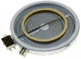 Ego Double Circuit Radiation Heate - 10 51216 412 Hot Plate 2-circuit 140-210mm