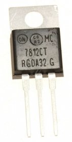 On Semiconductor Fixed Voltage Reg. Pos. - 7812ct Mc7812ctg Voltage Regulator +12v 7812 To220-3