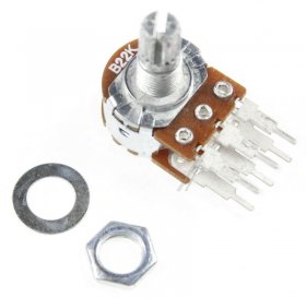 Sr Passives Stereo Carbon Pot Linear - 22k-0 125w R16148-1b-3-b22k Potentiometer Stereo Linear 6mm Ø