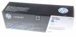 Hewlett Packard Toner Cartridge - 312a Toner, Cyan, 2,7k