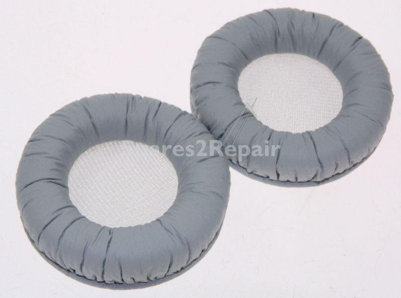 Sennheiser Foam Pad Headphones - 541342 Ear Cushion Leatherette White (pair) For: Px 200 Px 200 Ii Pxc 250