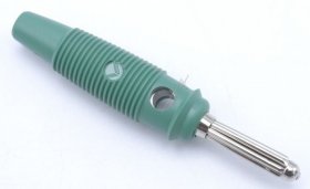Hirschmann Banana Plug - BÜla20k BÜschelstecker GrÜn Hirschmann