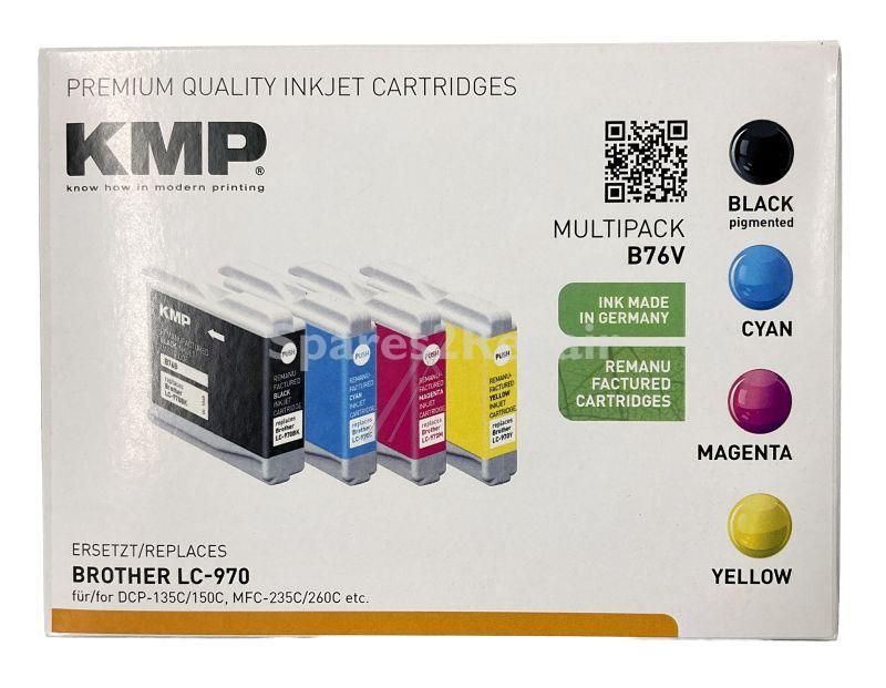 Kmp Cartridge - 1060 4005 B76v Ink Cartridge Multipack Bk-c-m-y