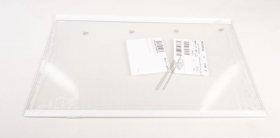 Oven outer Door - 140037378282 Front Glass Black Aeg 594x471mm [Electrolux Aeg]