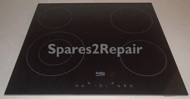 Ceramic Surface - 190261634 C00868230 Glass Burner Plate Group [Arcelik]