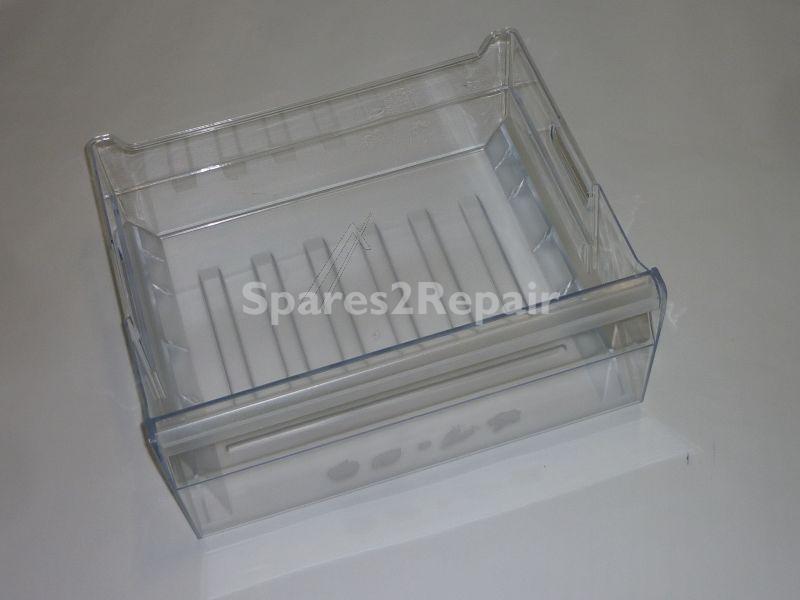 Vegetable Drawer - C00316113 481010555571 Crisper Highly Transp [Whirlpool Indesit]