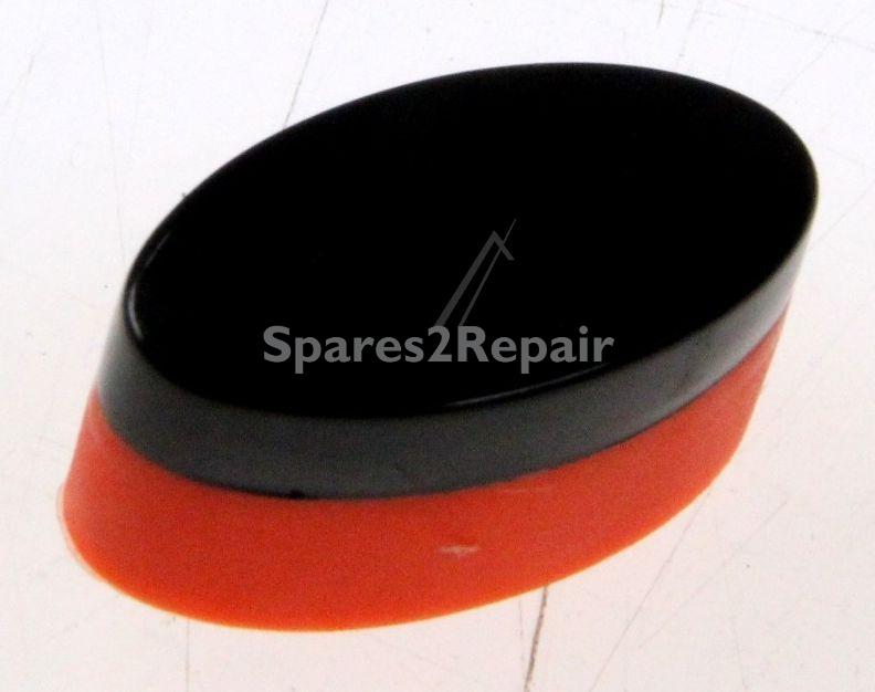 Button - C00046385 482000074282 Oven Light Rold Black [Whirlpool Indesit]