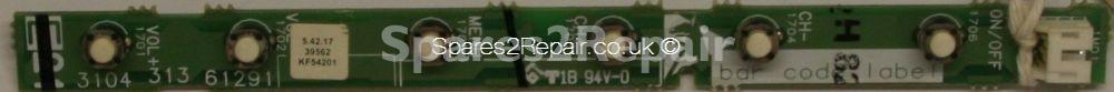 42PF7520D - Buttons