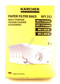 Karcher Vacuum Cleaner Bags - Kfi252 6 904-143 0 5x Vacuum Cleaner Bags