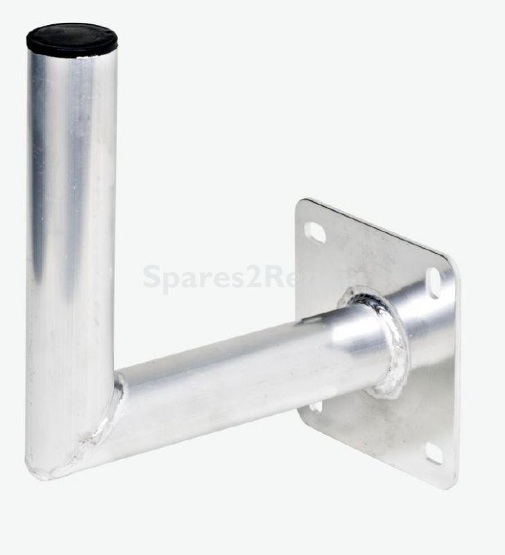 Fuba Aluminium-wall Support - Daz 200 Satellite Antenna Holder, Aluminium, Adaptable For Fuba